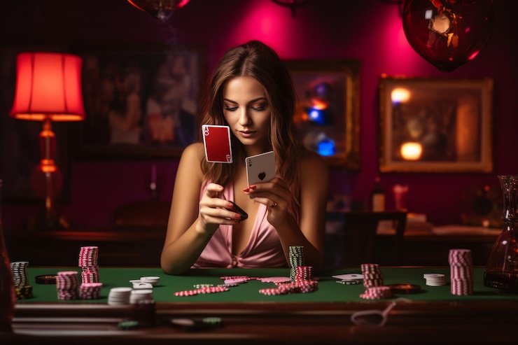 Filipino player checking pinas77 bonus offers on a smartphone using GCash